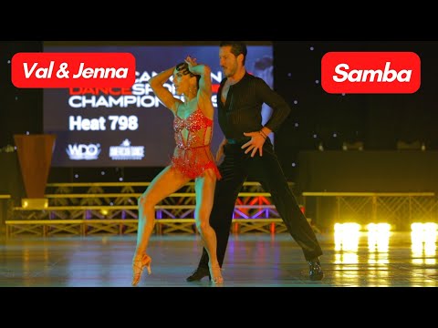 Val & Jenna | Samba Showdance | American Open Dancesport Championships
