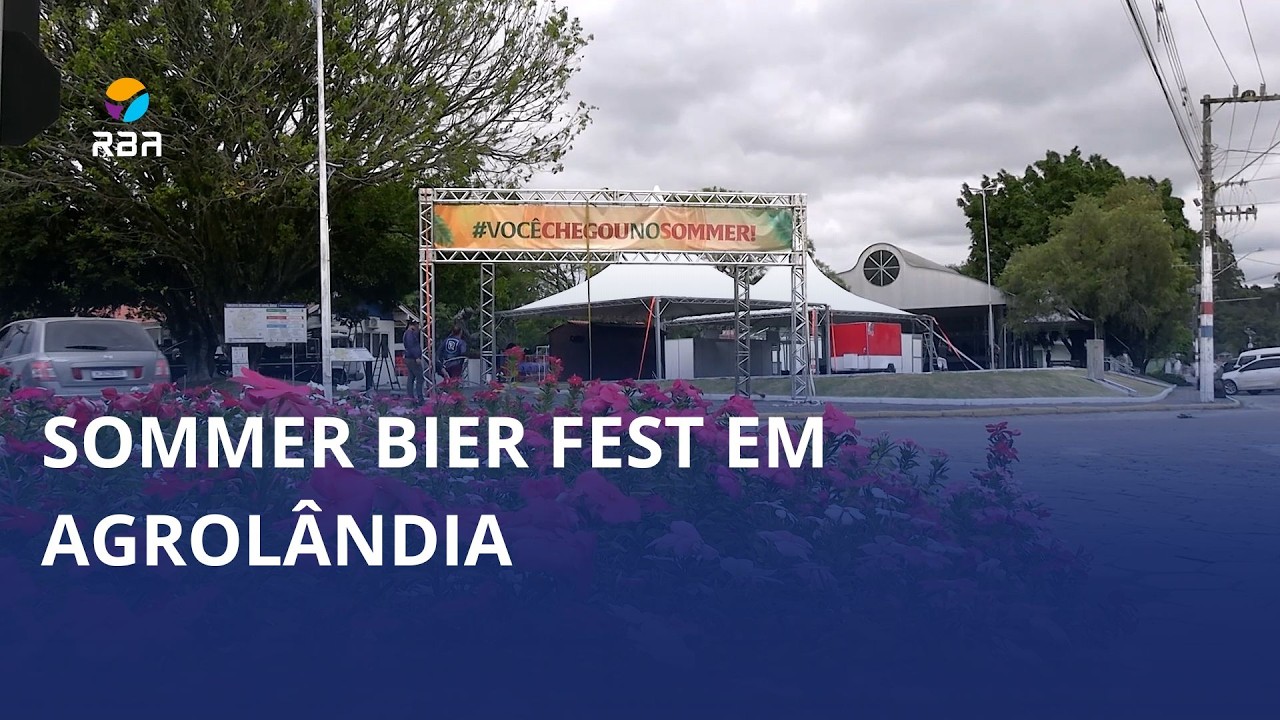 Sommer Bier Fest. Evento será realizado nesse fim de semana, em Agrolândia