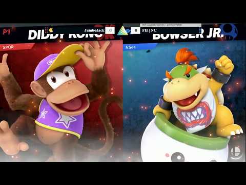 Ascension VI SSBU Top 64 LR3 - JumboJack (Diddy Kong) vs NC (Bowser Jr)