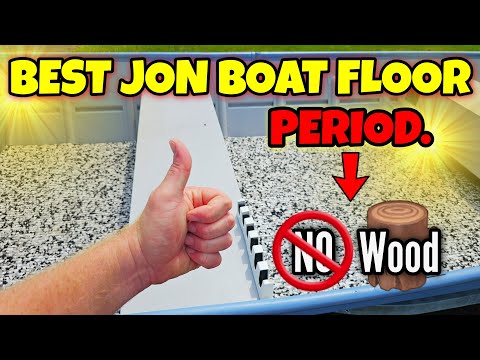 BEST Jon Boat Floor - EASY, CHEAP, REMOVEABLE, LIGHT WEIGHT, SOFT & NON-ABSORBENT