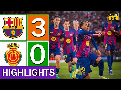 Barcelona vs Mallorca 3-0 Laliga EA Sports | Extended Highlights & All Goals 2026