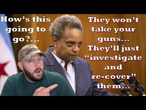 Did Chicago just form a Gun Confiscation Task Force?... This will go BAD FAST... Thumbnail