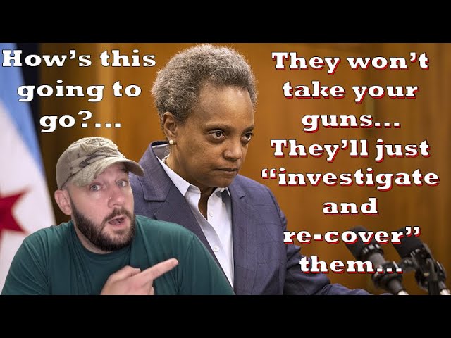 Did Chicago just form a Gun Confiscation Task Force?... This will go BAD FAST...