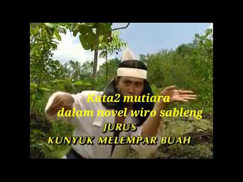 Kata kata mutiara dalam novel wiro sableng