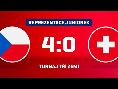 Česko WU19 - Švýcarsko WU19 4:0 | Turnaj tří zemí
