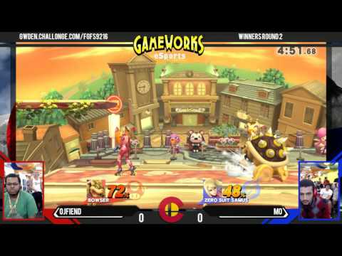 OJFiend (Bowser) Vs. Mo (ZSS) - WR2