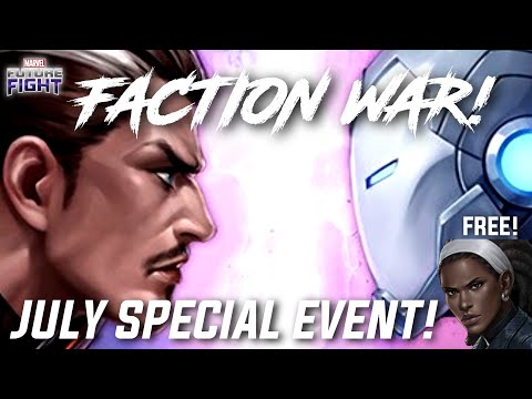 [MFF] JULY SPECIAL EVENT! FACTION WAR, COSMIC CORE, CTP UNEQUIP 50% OFF & MORE.. Marvel Future Fight
