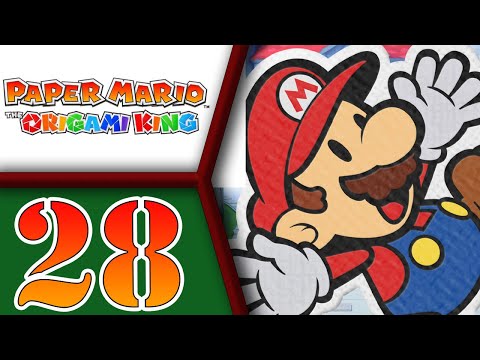 Paper Mario: The Origami King playthrough pt28 - Shangri-Spa Fun! Stalked in the Jungle