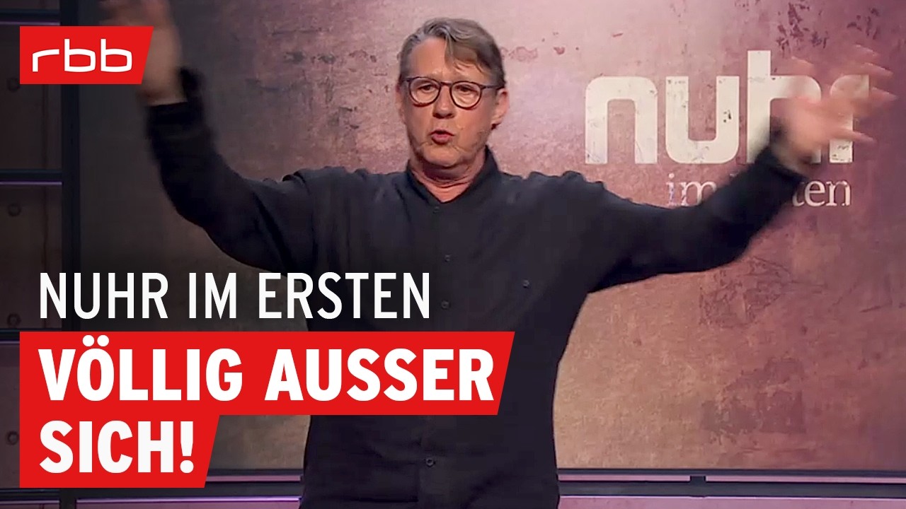 Andreas Rebers: Warum der Deutsche niemals bei sich selbst sein kann | Nuhr im Ersten | Comedy