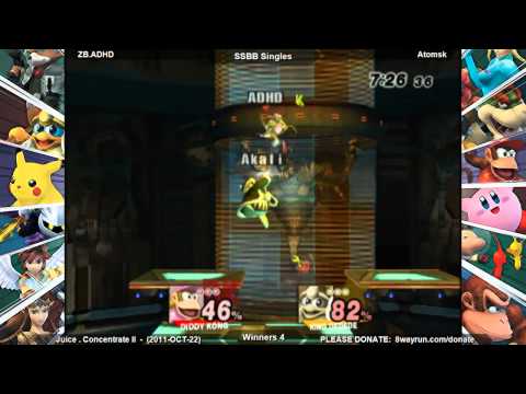 Concentrate II - Brawl Singles W4 - ZB.ADHD VS Atomsk