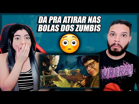 (Games EduUu) SÓ BALA VARADA! - Zombie Army 4 Dead War (REACT)