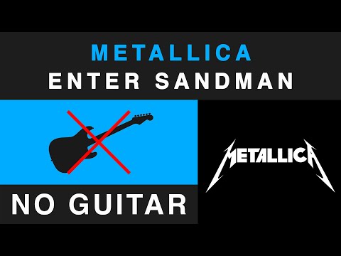 Metallica - Enter Sandman (No Guitar Backing Track)