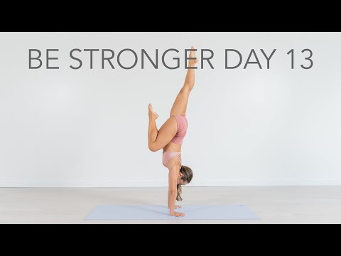 Day 13 - Be Stronger Challenge - Lightning Bolt Handstand - One Hour Yoga Drills