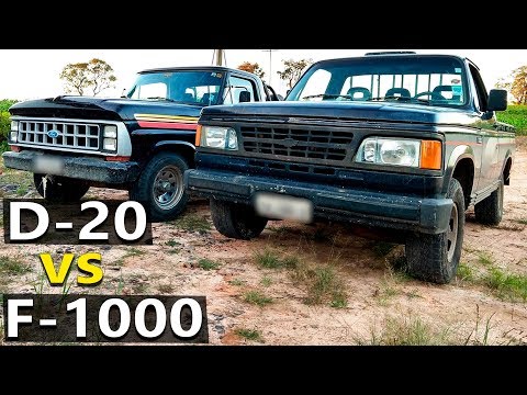 D-20 OU F-1000, QUAL É A MAIS BRUTA?