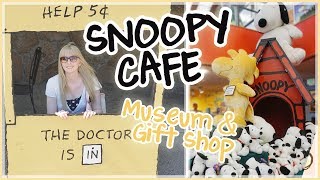 SNOOPY CAFE in Santa Rosa ♡ Museum, Gift Shop &amp; Warm Puppy Cafe