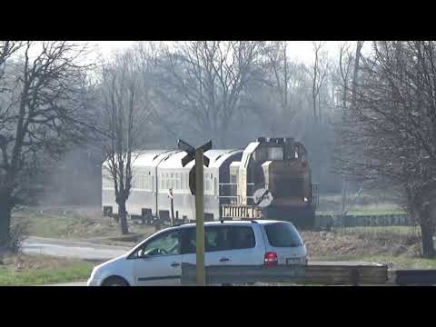 Intrare tren R5621 (Suceava-Putna) în halta Horodnicu (11.04.2021)