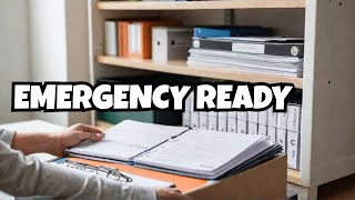 Disaster Bug Out (Emergency) Binder