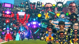 EPIC SKIBIDI TOILET BOSS FIGHT – TITAN CAMERAMAN, TV MAN & SPEAKERMAN vs ALL BOSSES in GARRY’S MOD!
