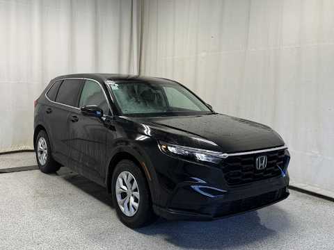 2025 Honda CR-V LX AWD in Black for sale at Park Mazda in Sherwood Park, AB