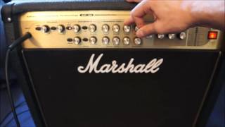 Video thumbnail for TEST MARSHALL AVT 100 VALVESTATE 2000 + GIBSON LES PAUL STANDARD by JIMM officiel