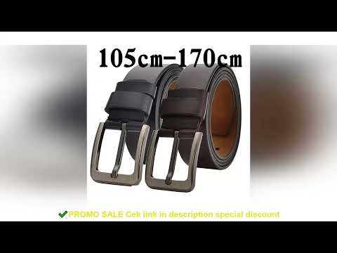 CEXIKA 2024 Genuine Leather Belt Men 140 150 160 170cm Large Size Luxury Designer Belts Split Leathe