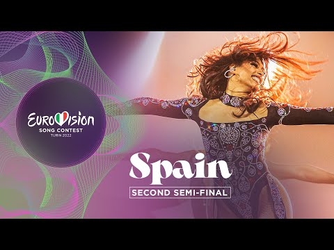 Chanel - SloMo - LIVE - Spain ???????? - Second Semi-Final - Eurovision 2022
