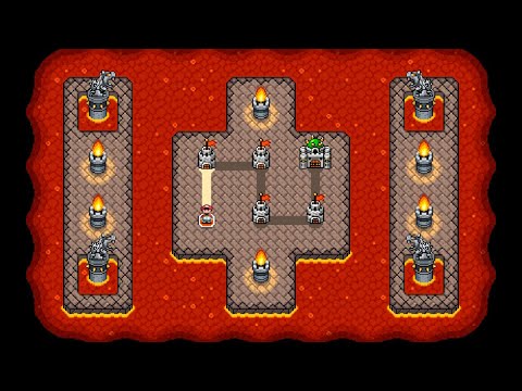 JHC Super Mario Maker 2 World 8 - Bowser's Castle! (Part 1) (No Commentary) Junior Kamek Koopalings