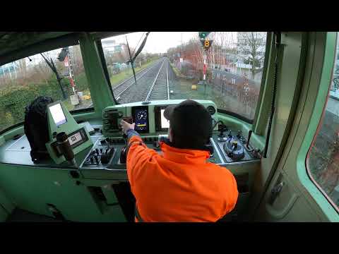 Führerstandsmitnahme S-Bahn München S20 Höllriegelskreuth - Pasing Betriebsbahnhof BR420 30.12.2022