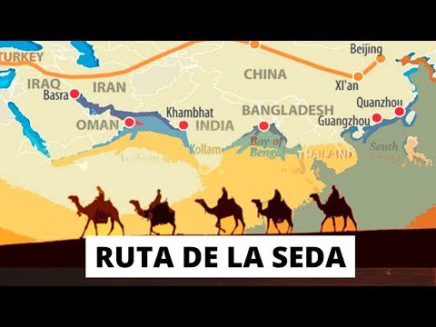 THE SILK ROUTE: Connecting the ancient world.