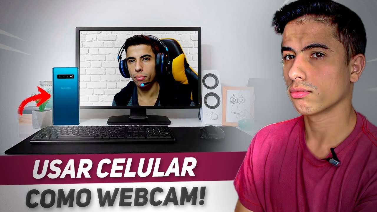 Como USAR O SEU CELULAR COMO WEBCAM no PC!