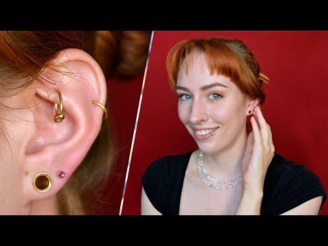 Changing to DOUBLE FLARED😁 | stretched earlobe piercings