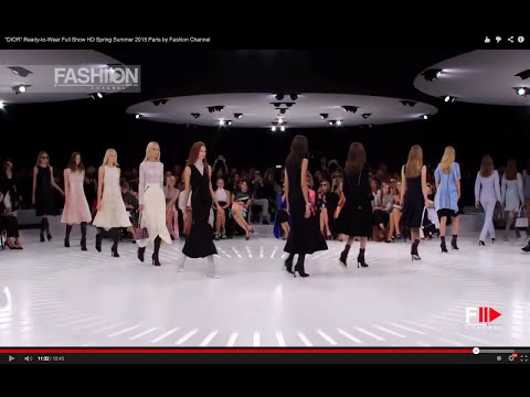 "DIOR" Ready-to-Wear Full Show HD Spring Summer 2015 Paris by Fashion Channel