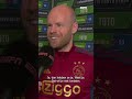 Davy Klaassen dacht niet aan definitief staken na hoofdwond ?