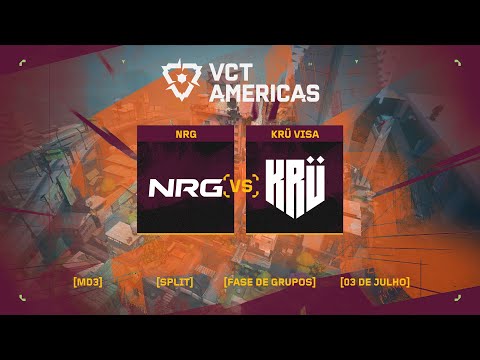 NRG x KRÜ VISA (Mapa 1: Split) | VCT Americas
