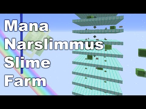 Botania | Slime mana farm | Narslimmus | Tutorial