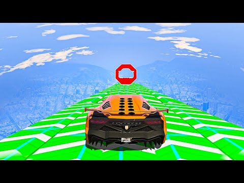ULTIMATE DON'T MOVE STUNT RACE! - GTA 5 Funny Moments Video