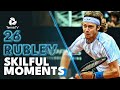 26 Of Andrey Rublev's Most Skilful Tennis Moments!