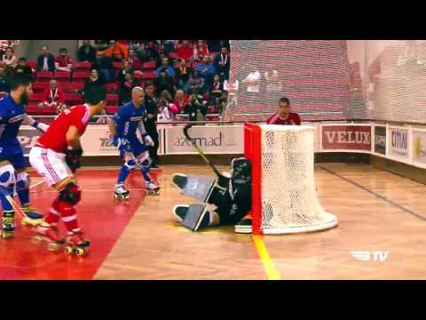Hóquei em Patins:   SL Benfica vs  Bassano, 12 Dezembro 2014