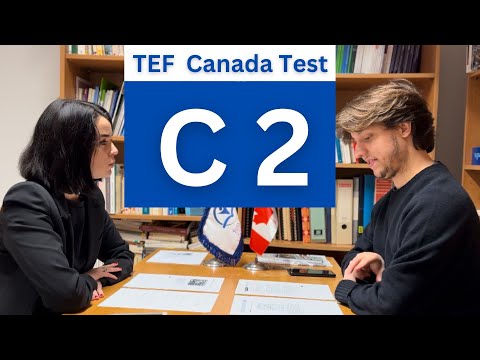 Full TEF Canada Speaking Test Level C2, Epreuve Expression Orale C2