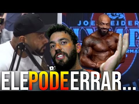 JÚLIO BALESTRIN MADE A MISTAKE IN HIS DIET... LET ME WASH MY CLOTH...