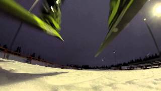 preview picture of video 'Gopro 3 Idre Fjäll biathlon test'