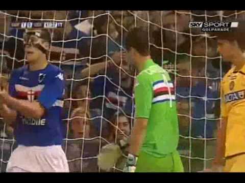 Calcio 2010 : J02 : Sampdoria - Udinese : 3-1