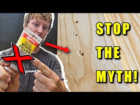 Don't Use Wood Filler! Use this Odd Tool Hack Instead...