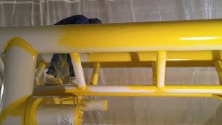 Offshore Painting - Airless Paint Sprayer
