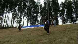 preview picture of video 'paraglider フライトin双海2012/3/20'
