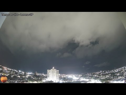 Ao vivo - Céu de Lorena-SP e Serra da Mantiqueira - 09-10/12/2025