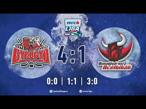 Összefoglaló EL 77 - GYERGYÓI HOKI KLUB - DUNAÚJVÁROSI ACÉLBIKÁK 4:1 20201122