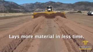 AggreScreed - Gravel Grader - Road Building - Road Construction - Gravel Screed - Grading Roads