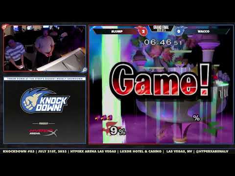 Knockdown #83 | HXALV | SSBM |  Slump vs Wacco - Grand Finals