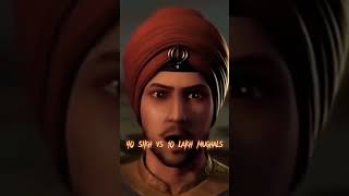 40 sikh vs 10 lakh mugal  guru Gobind Singh Ji  kh